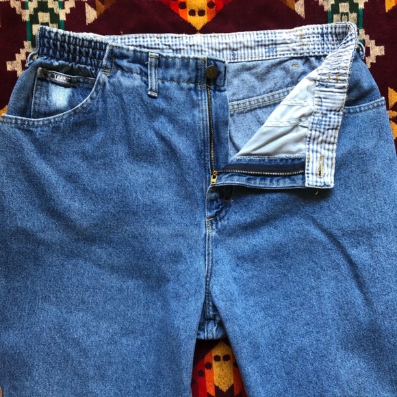 Vintage Lee High Waist Mom Jeans 33 Waist - Picture 2 of 9
